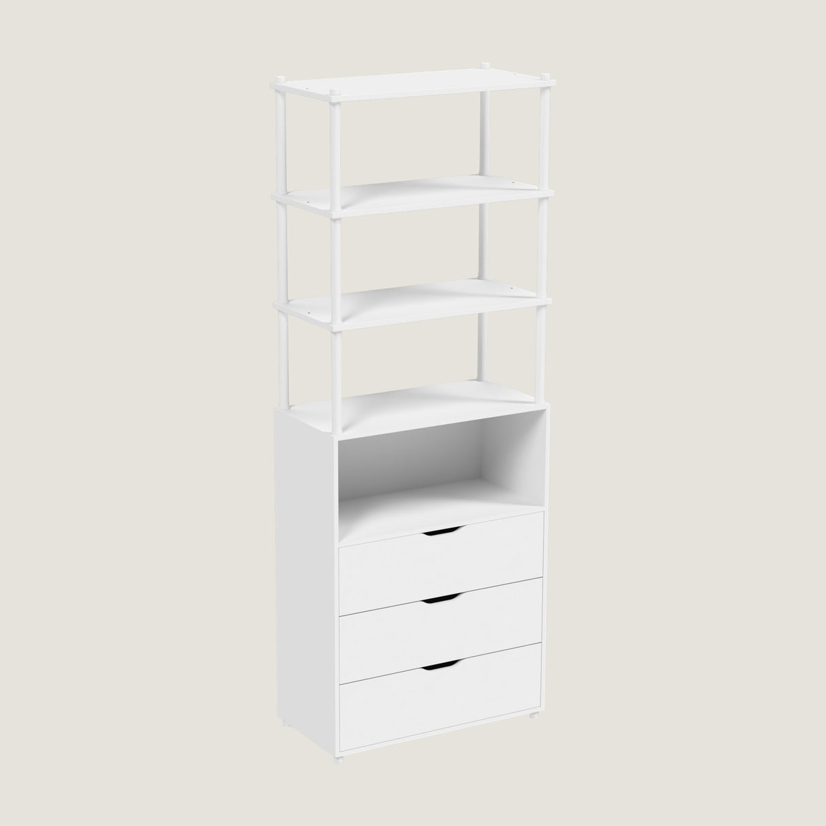 Growing Storage Cabinet 4-Drawer + 3T Add On