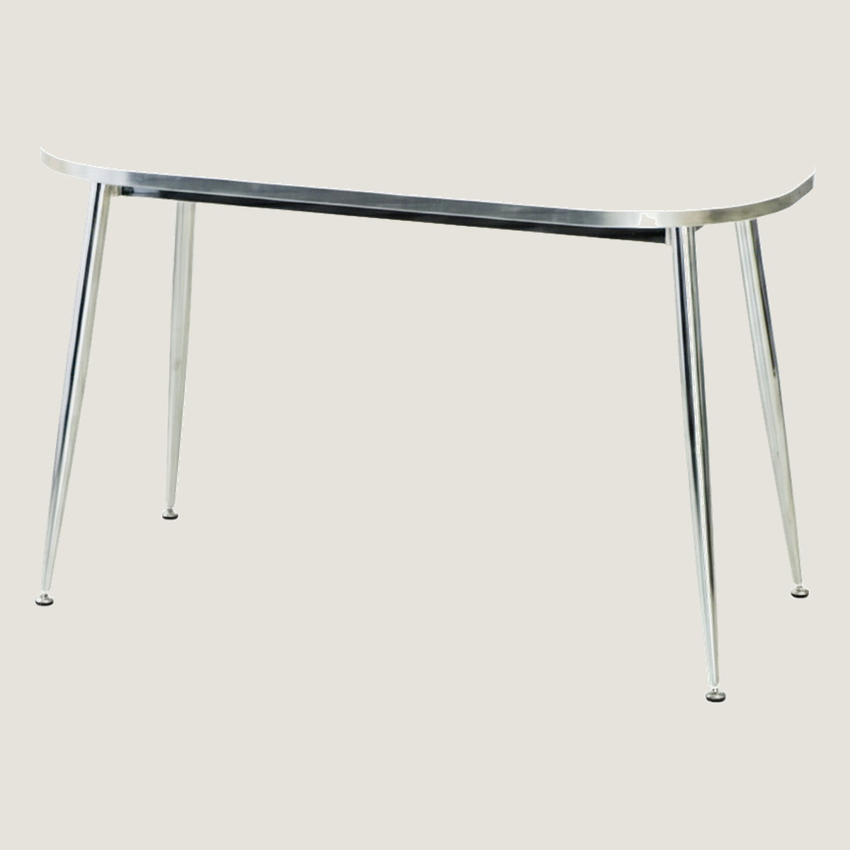 HAILEY Dining Table 1200x600 CHROME SV