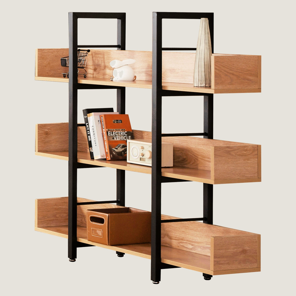 SSS-001 Bookshelf 1200-3T (Close shelf)
