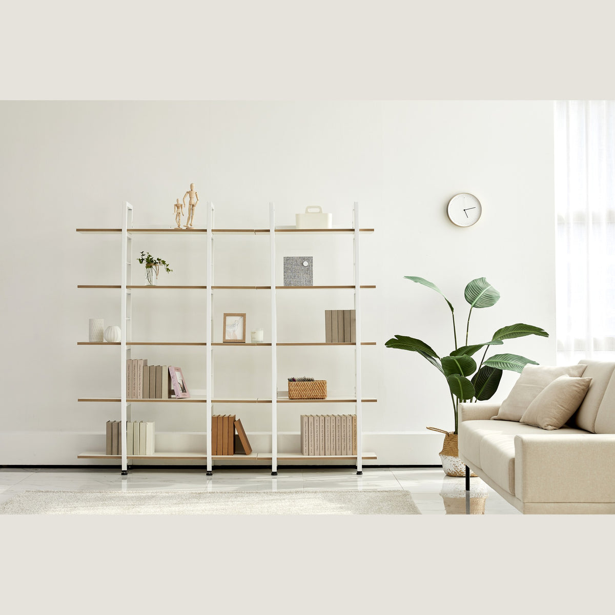 SSS-001-FW Bookshelf 800-3T