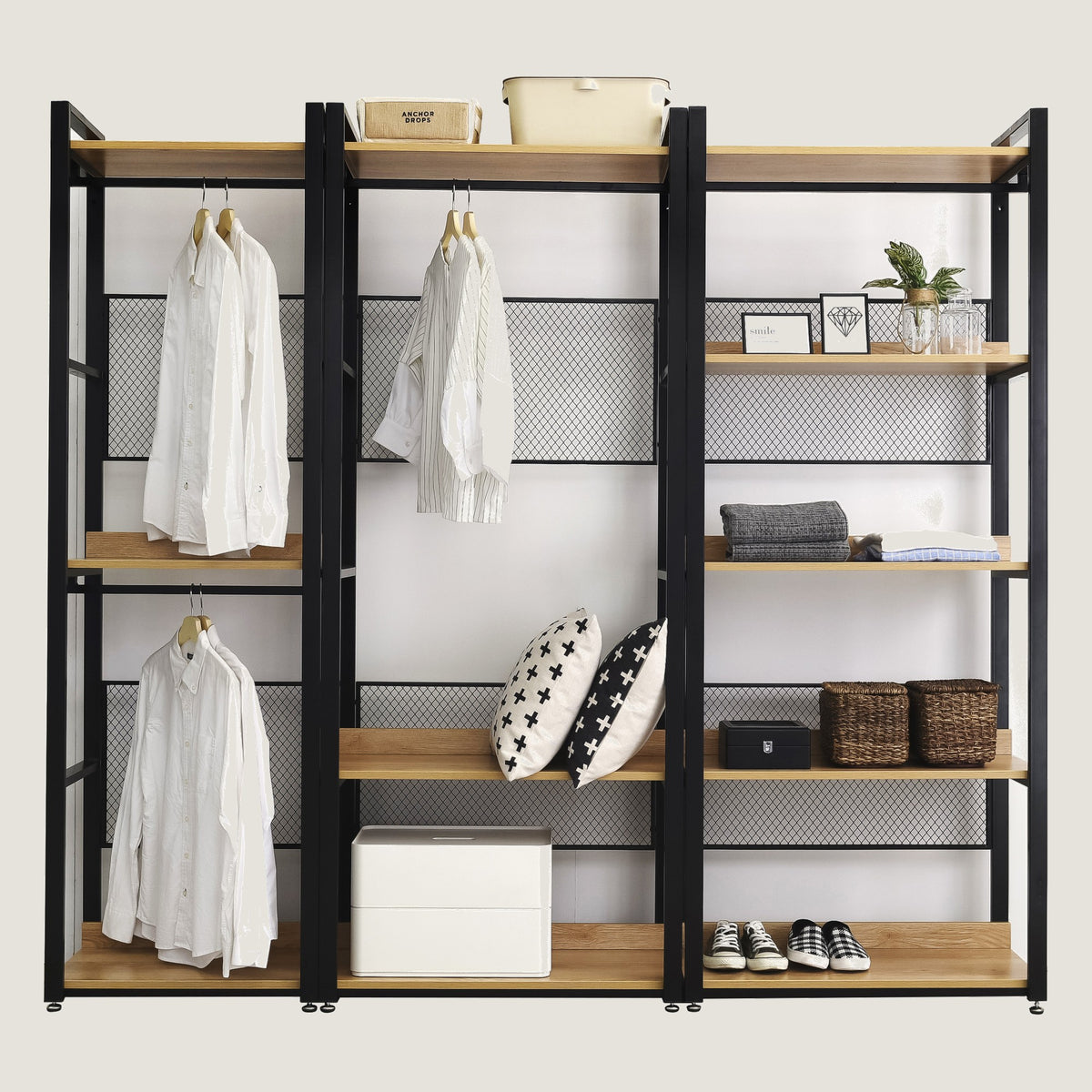 PLANK W10 Wardrobe 2200 Set
