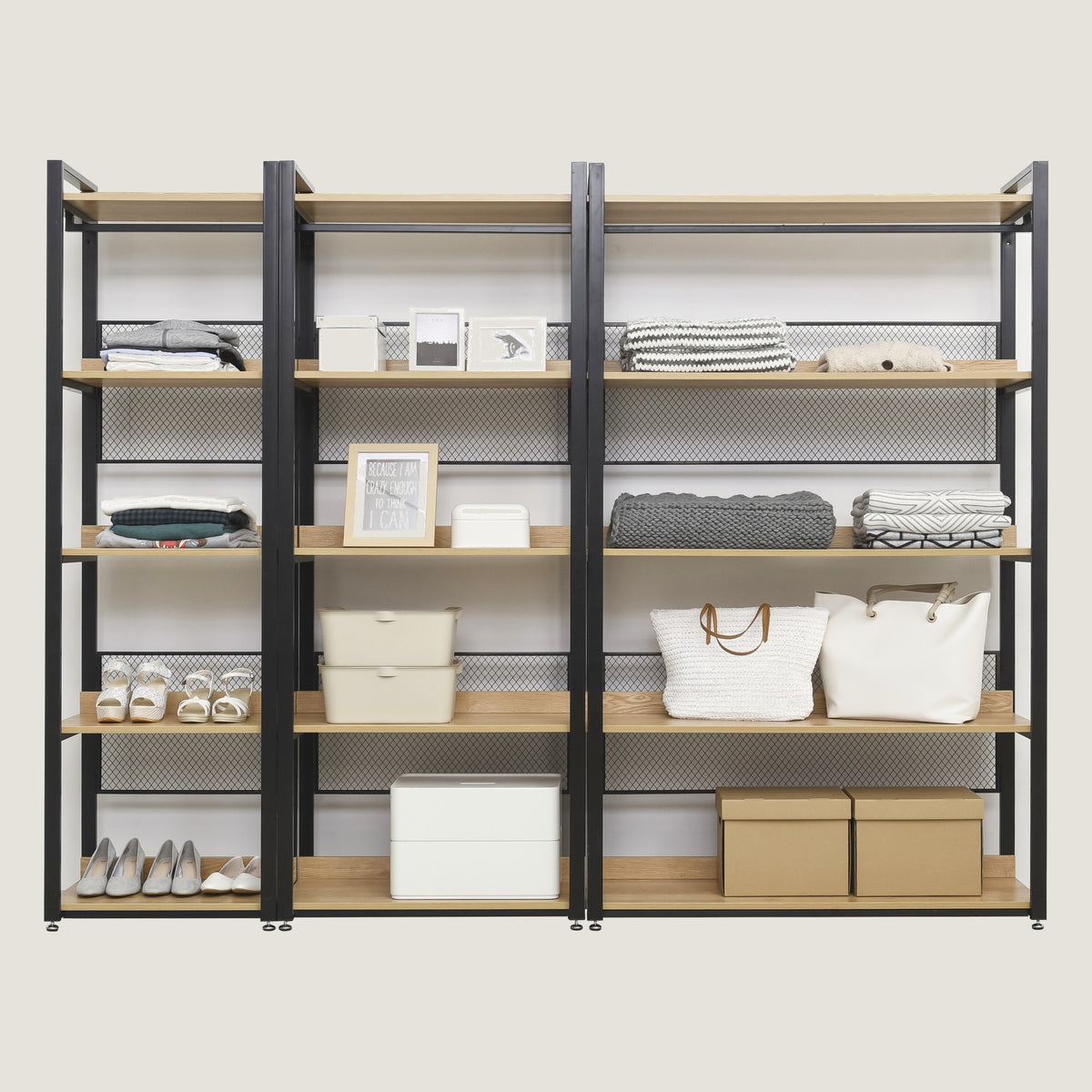 PLANK W10 Wardrobe 2600 Set (C)