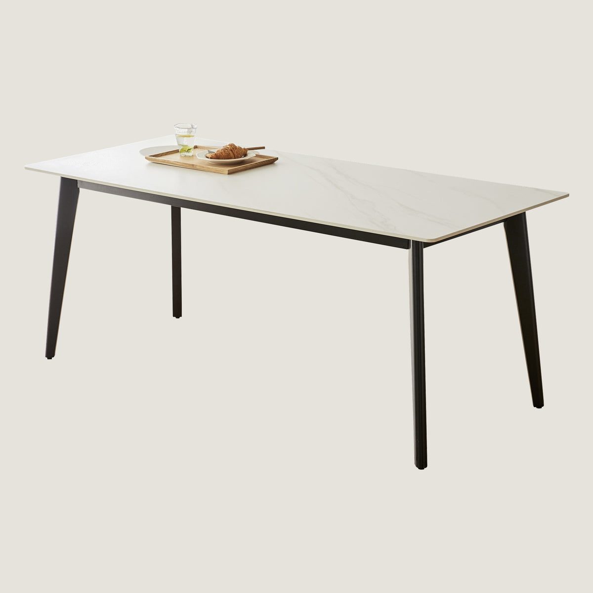 RIS M77 Sintered Stone Dining Table 1800 (Black)