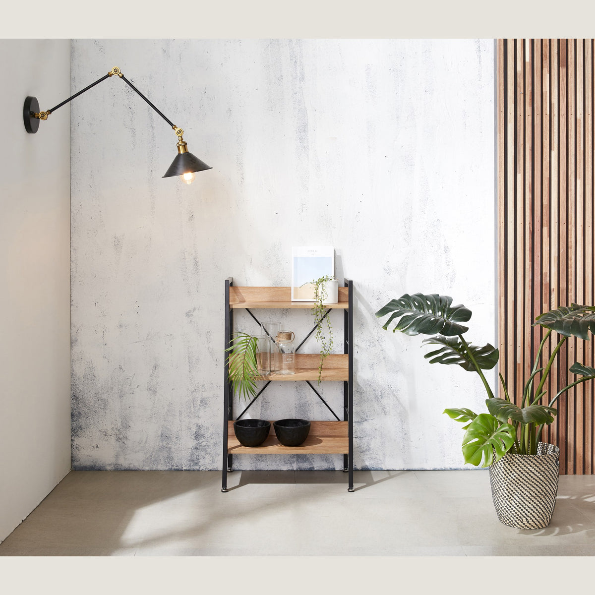 A-630 Ladder Bookshelf-3T