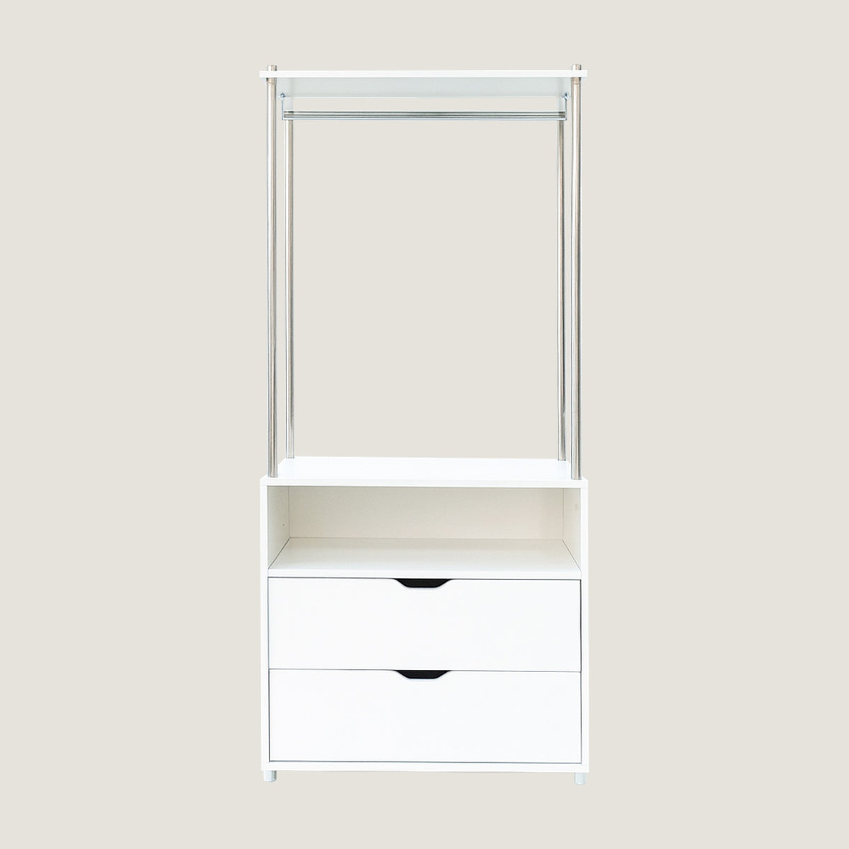 Growing Wardrobe Storage Unit (3-Drawer + Hanger Unit)
