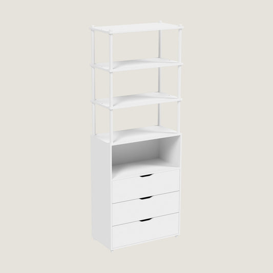 Growing Storage Cabinet 4-Drawer + 3T Add On