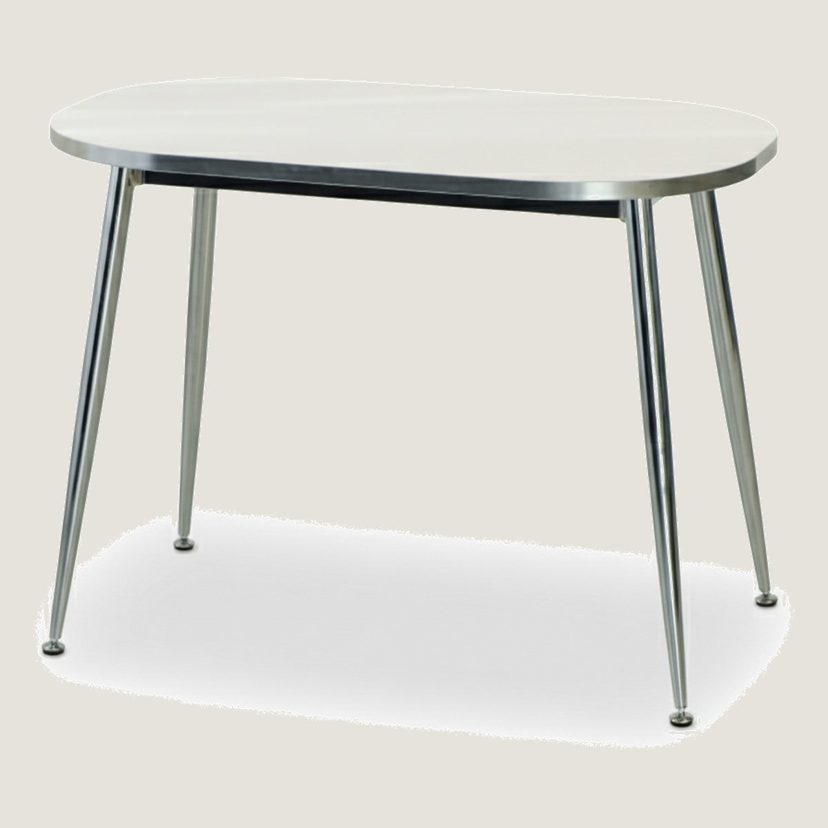 HAILEY Dining Table 1000x600 CHROME SV