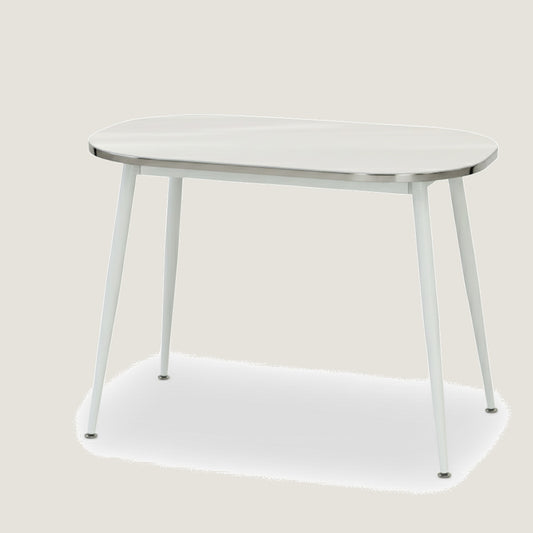 HAILEY Dining Table 1000x600 White