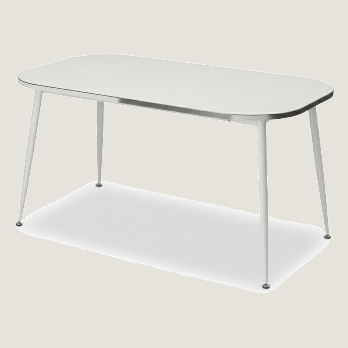 HAILEY Dining Table 1400x750 White