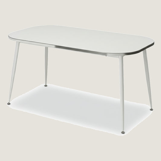 HAILEY Dining Table 1400x750 White