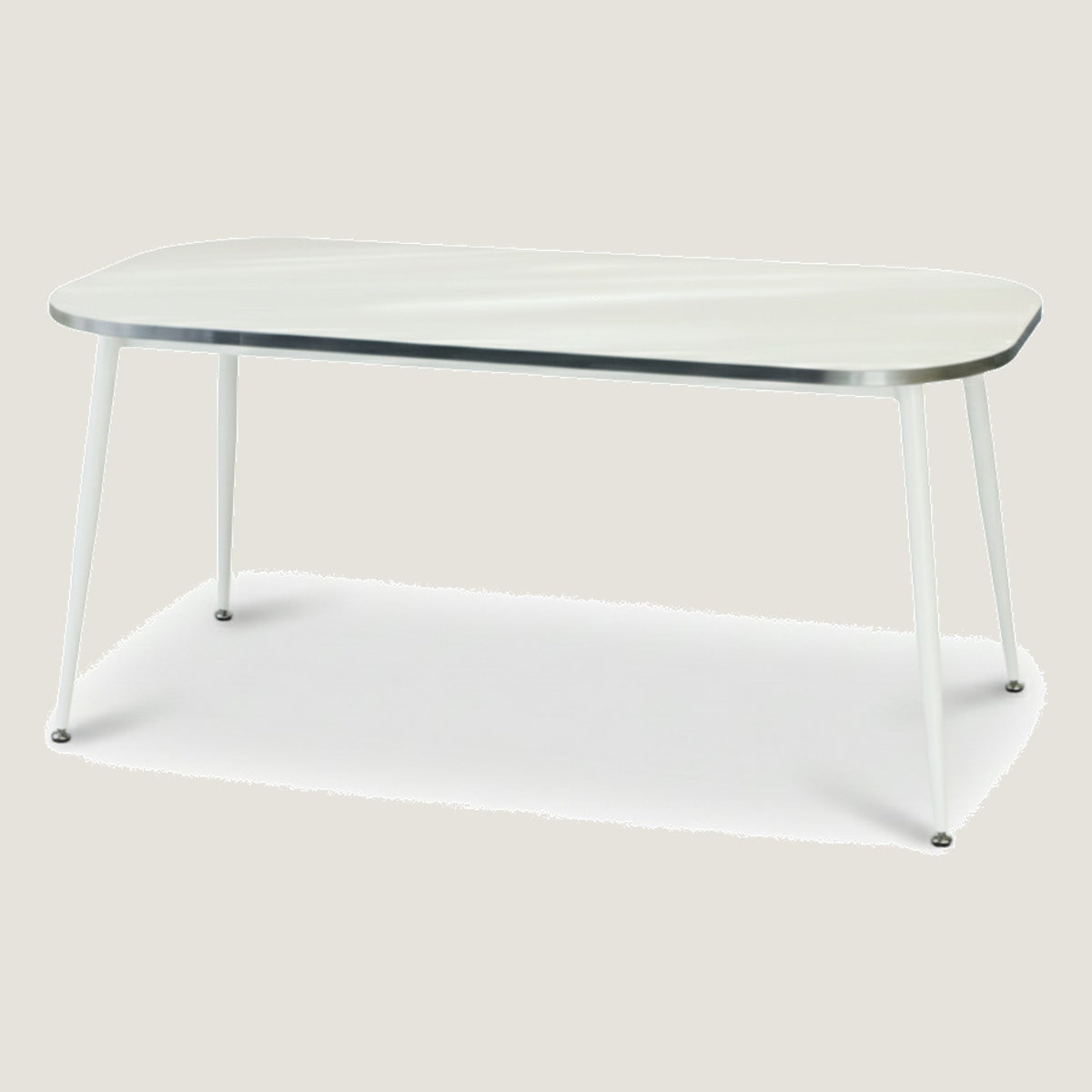HAILEY Dining Table 1600x750 White