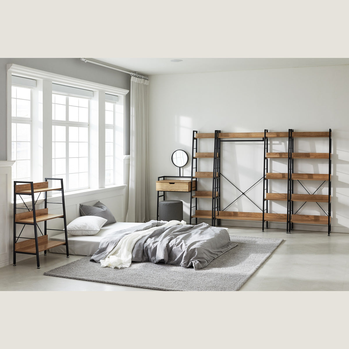 A-630 Ladder Bookshelf-3T