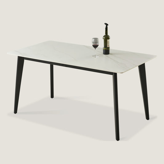 RIS M76 Sintered Stone Dining Table 1500 (Black)