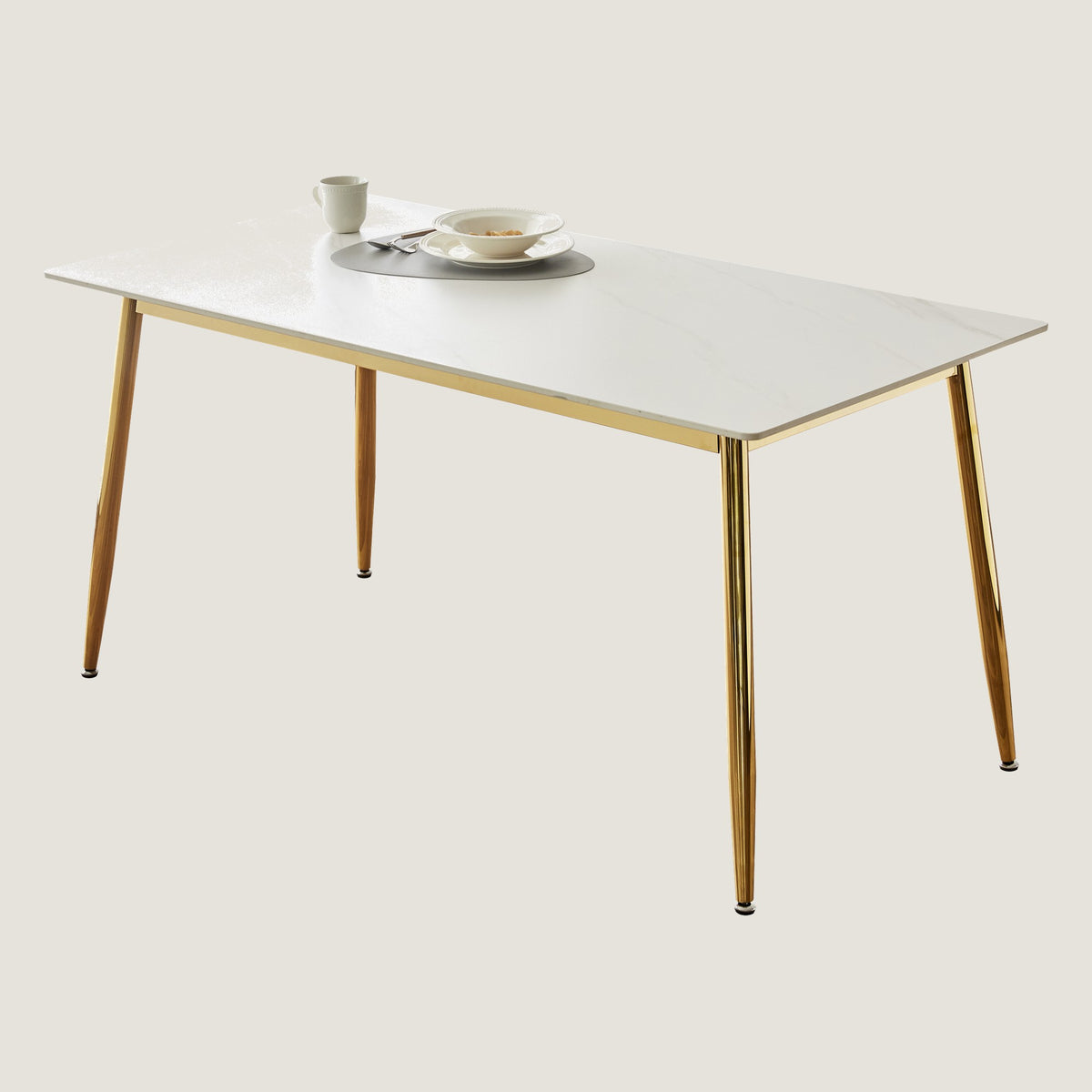 RIS M73 Sintered Stone Dining Table 1500 (Gold)