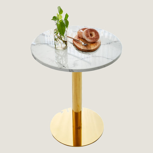RIS M38 Marble Circle Tea table