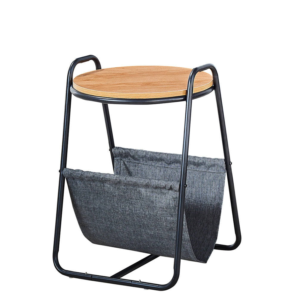 [Querencia] Side Table with Magazine Rack