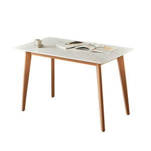 [RIS] *Pocelaine Ceramic* Dining Table (Wooden Frame)