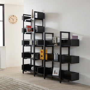 [JG] Bookshelf - Close shelf Type 3tier