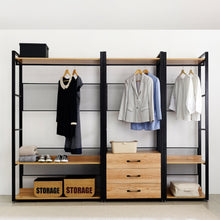 Load image into Gallery viewer, [Plank] Wardrobe 1200 Shelf Series
