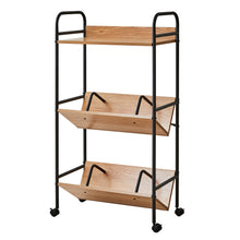 Load image into Gallery viewer, [Querencia] Flat Top Bookshelf With Wheels
