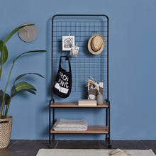 Load image into Gallery viewer, [Querencia] Entryway Storage Coat Rack With Wheels
